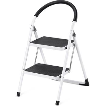 Obrázek z Skládací kovové schůdky 2 stupně 83 cm 