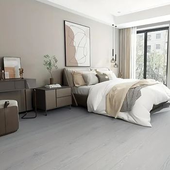 Obrázek z Samolepicí fólie na podlahu 200x60 cm - šedé dřevo 