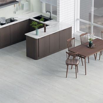 Obrázek z Samolepicí fólie na podlahu 200x60 cm - šedé dřevo 