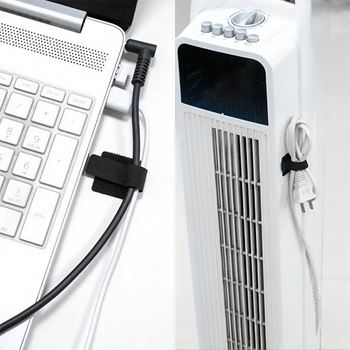 Obrázek z 10 ks stahovací páska na suchý zip 