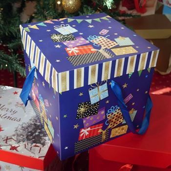 Obrázek z Dárková krabička 22 cm - design A 