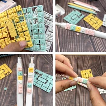 Obrázek z 2 ks DIY propisek s vlastním vzkazem 