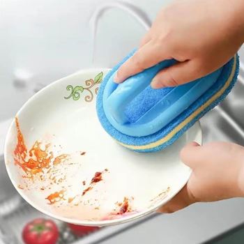 Obrázek z Houbička na úklid s rukojetí 