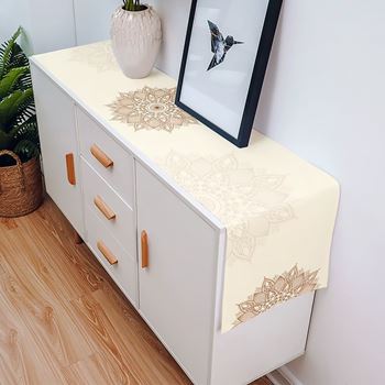 Obrázek z Běhoun na stůl 180 cm - mandala 