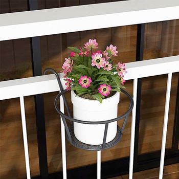 Obrázek z Kovový držák na květináč - průměr 20 cm 