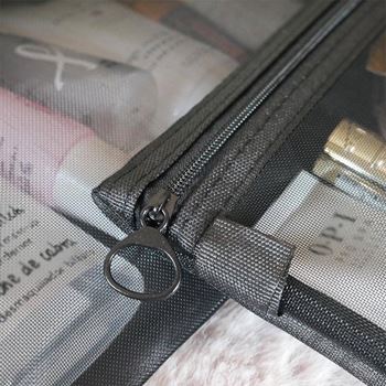 Obrázek z Průhledná kosmetická taštička se zipem 