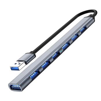 Obrázek z Víceportový adaptér USB 7 v 1 