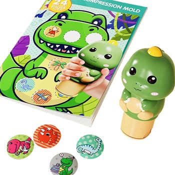Obrázek Razítko se samolepkami - dinosaurus