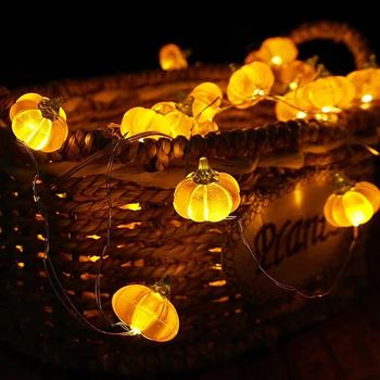 Obrázek z LED světelný řetěz dýně 
