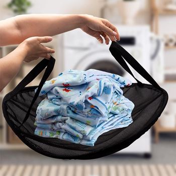 Obrázek Skládací koš na vyndání prádla