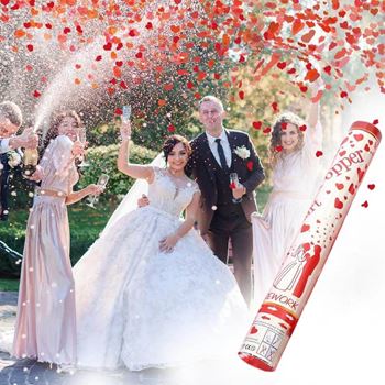 Obrázek z Vystřelovací konfety - srdíčka 