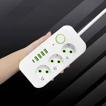 Obrázek Prodlužovačka se 3 zásuvkami a USB porty