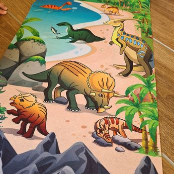 Obrázek z Hrací podložka - dinosauři 