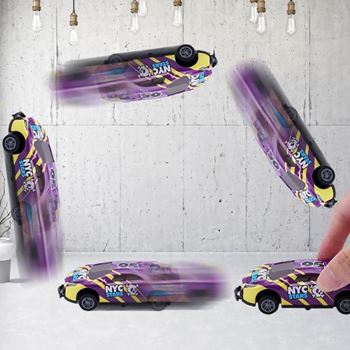 Obrázek z Kaskadérské skákací autíčko - modré 