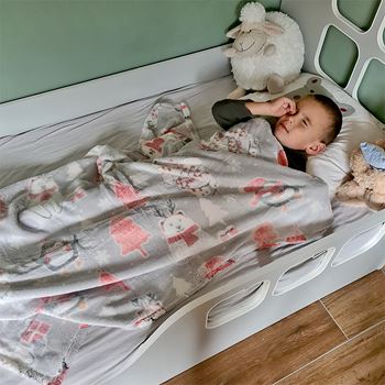 Obrázek z Vánoční svítící deka 