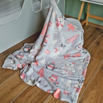 Obrázek z Vánoční svítící deka 