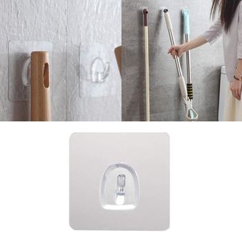 Obrázek z Přilnavé háčky do domácnosti 10 ks 