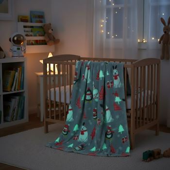 Obrázek z Vánoční svítící deka 