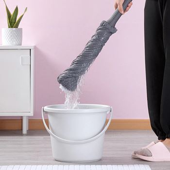 Obrázek z Samoždímací kulatý mop s třásněmi 