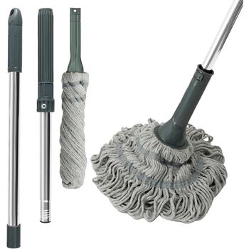 Obrázek z Samoždímací kulatý mop s třásněmi 