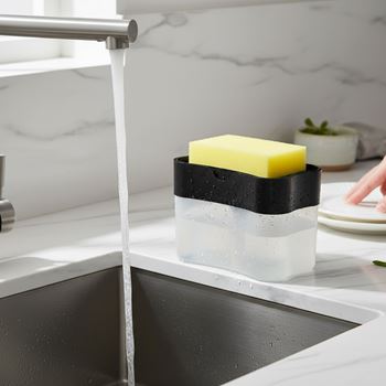 Obrázek z Dávkovač na saponát s houbičkou 