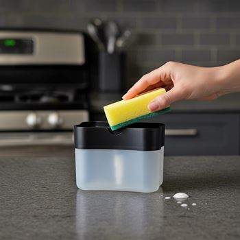 Obrázek z Dávkovač na saponát s houbičkou 