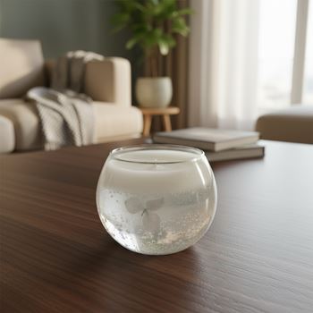 Obrázek z Gelová svíčka - světle modrá 