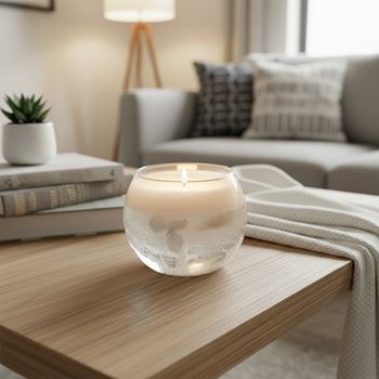 Obrázek z Gelová svíčka - světle modrá 