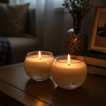 Obrázek z Gelová svíčka - světle růžová 