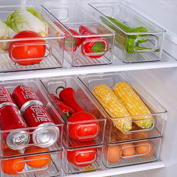 Obrázek z Kuchyňský organizér průhledný 25 cm 