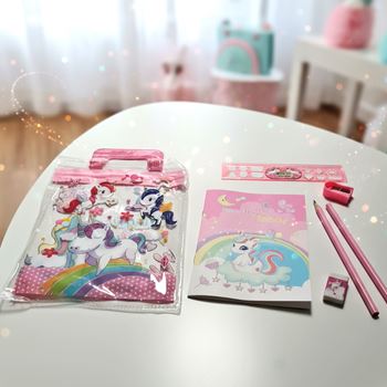 Obrázek z Sada školních pomůcek pro děti - jednorožec 