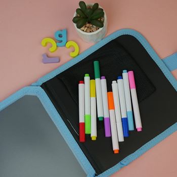 Obrázek z Dětská kreslící knížka s fixy - ptáčci 