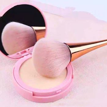 Obrázek z Štětec na pudr - růžovo zlatý 