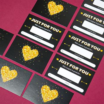 Obrázek z Vlastní stírací losy na míru 10 ks 