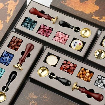 Obrázek z Dárková sada na výrobu pečetí - srdíčko 