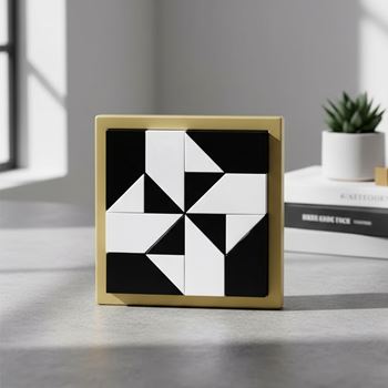 Obrázek z Černobílý tangram 