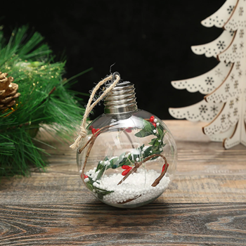 Obrázek Vánoční LED svítící koule na stromeček - girlanda