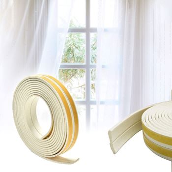 Obrázek Samolepící těsnění do oken a dveří 2,5 m - bílé