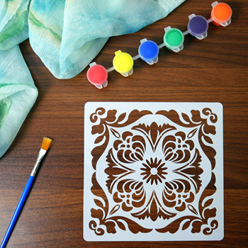 Obrázek z Šablony pro malování mandal 10 ks 