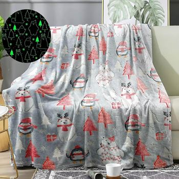 Obrázek z Vánoční svítící deka 