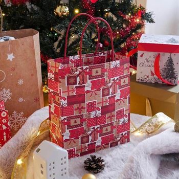 Obrázek Vánoční taška - velikost S - dárečky