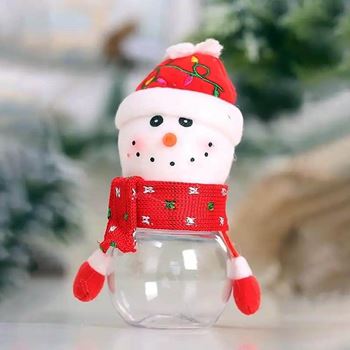 Obrázek Vánoční dóza na sladkosti - sněhulák