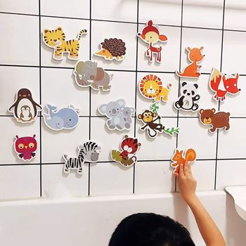 Obrázek z Pěnová zvířátka do vany 15 ks 