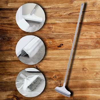 Obrázek Víceúčelové koště s otočnou hlavou a stěrkou 101 cm