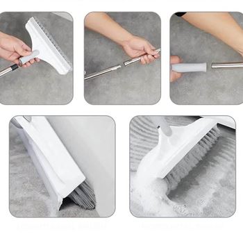 Obrázek z Víceúčelové koště s otočnou hlavou a stěrkou 101 cm 