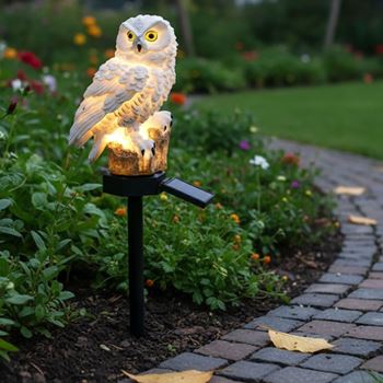 Obrázek Solární zahradní osvětlení sova
