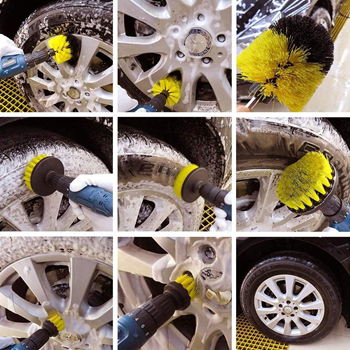 Obrázek Sada čistících kartáčů na vrtačku