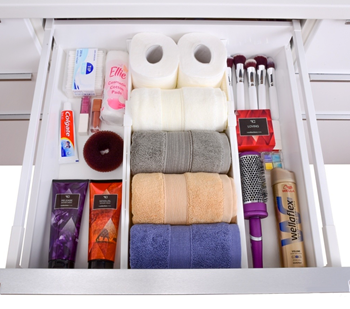 Obrázek z Nastavitelná přepážka do šuplíku 