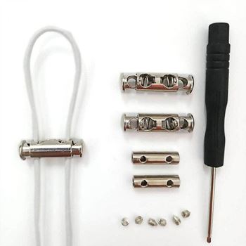 Obrázek z Rychlozavazovací tkaničky - bílé 