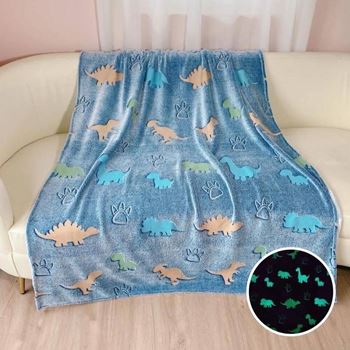 Obrázek Svítící deka - dinosaurus